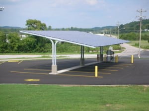 Solar canopy, solar panels