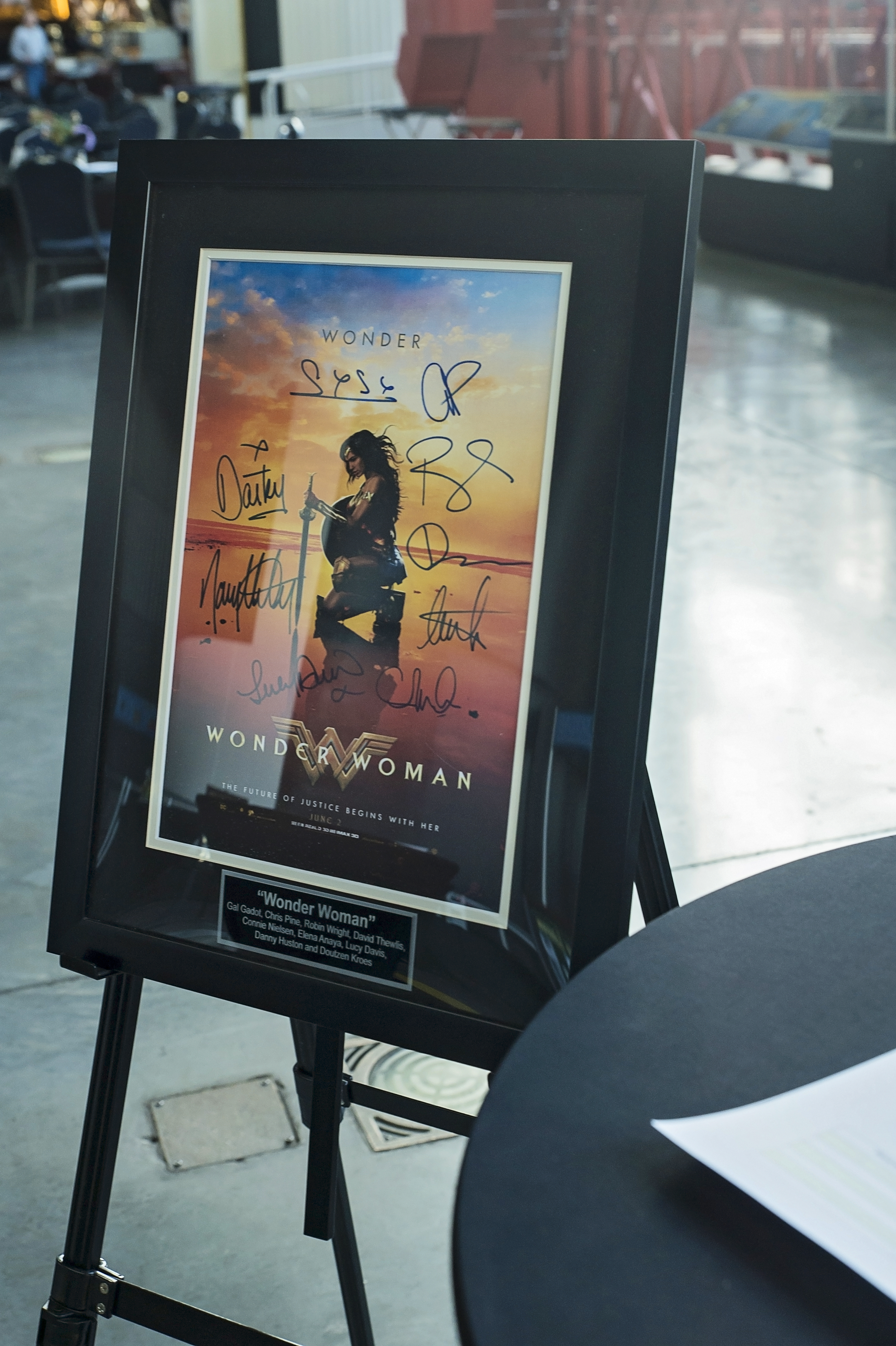 Auction Item: Wonder Woman Movie Poster